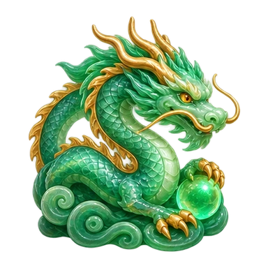 Jade dragon