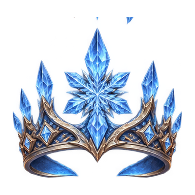 snowflake crown