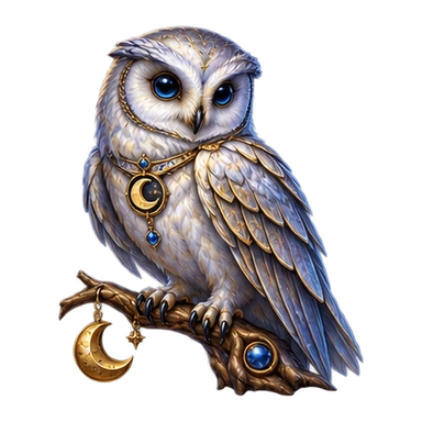 Silver owl